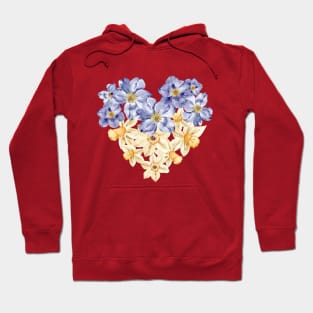 Flower heart Hoodie